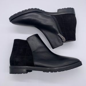 Aquatalia Leather Ankle Boots